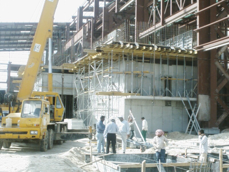 شييد مبنى تخزين السبائك