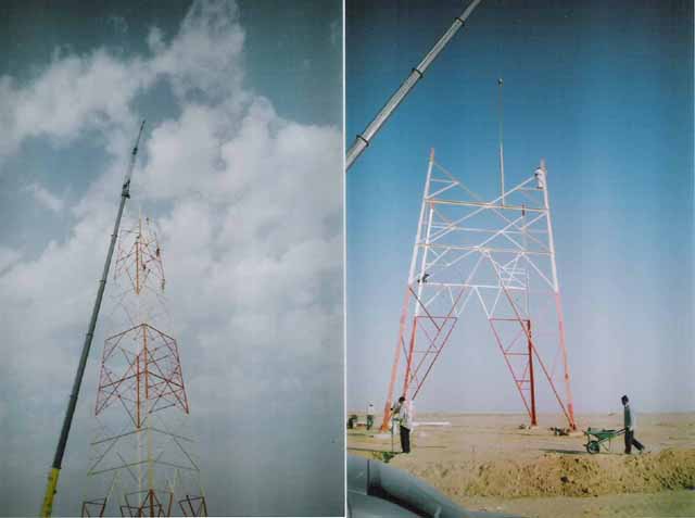 تعزيز الجدار الخارجي لمبنى مصنع صهر الصلب